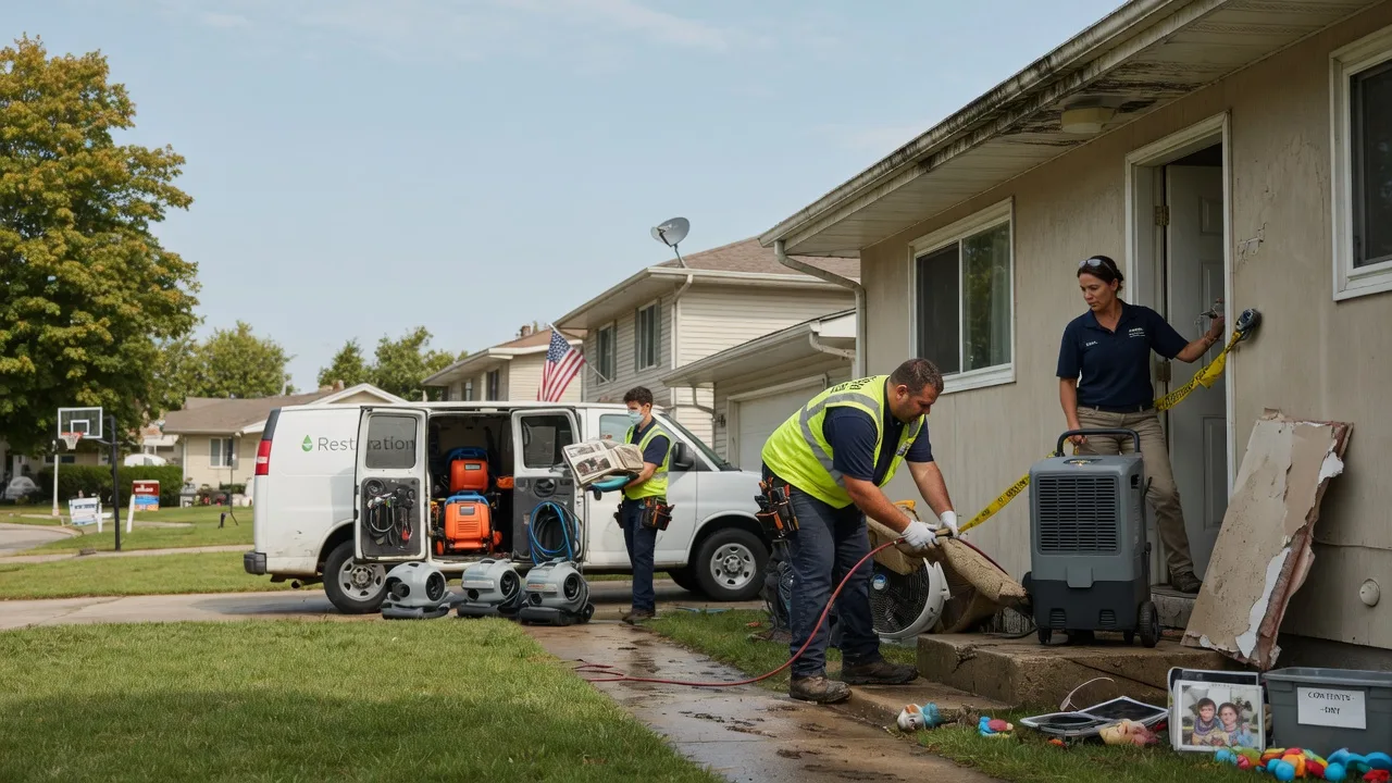 Water Damage Restoration in Annapolis, IL near me